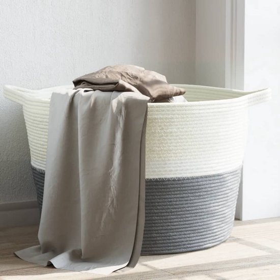 Speelgoed Mand / Opberger / Wasmand Kinderkamer - Stevig Katoenen Zeilstof 45 X 35 Cm Fietsende Beer 768x1024