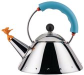 Bol.com Alessi Fluitketel - 9093/1 LAZ - Licht Blauw - 1 Liter - door Micheal Graves aanbieding