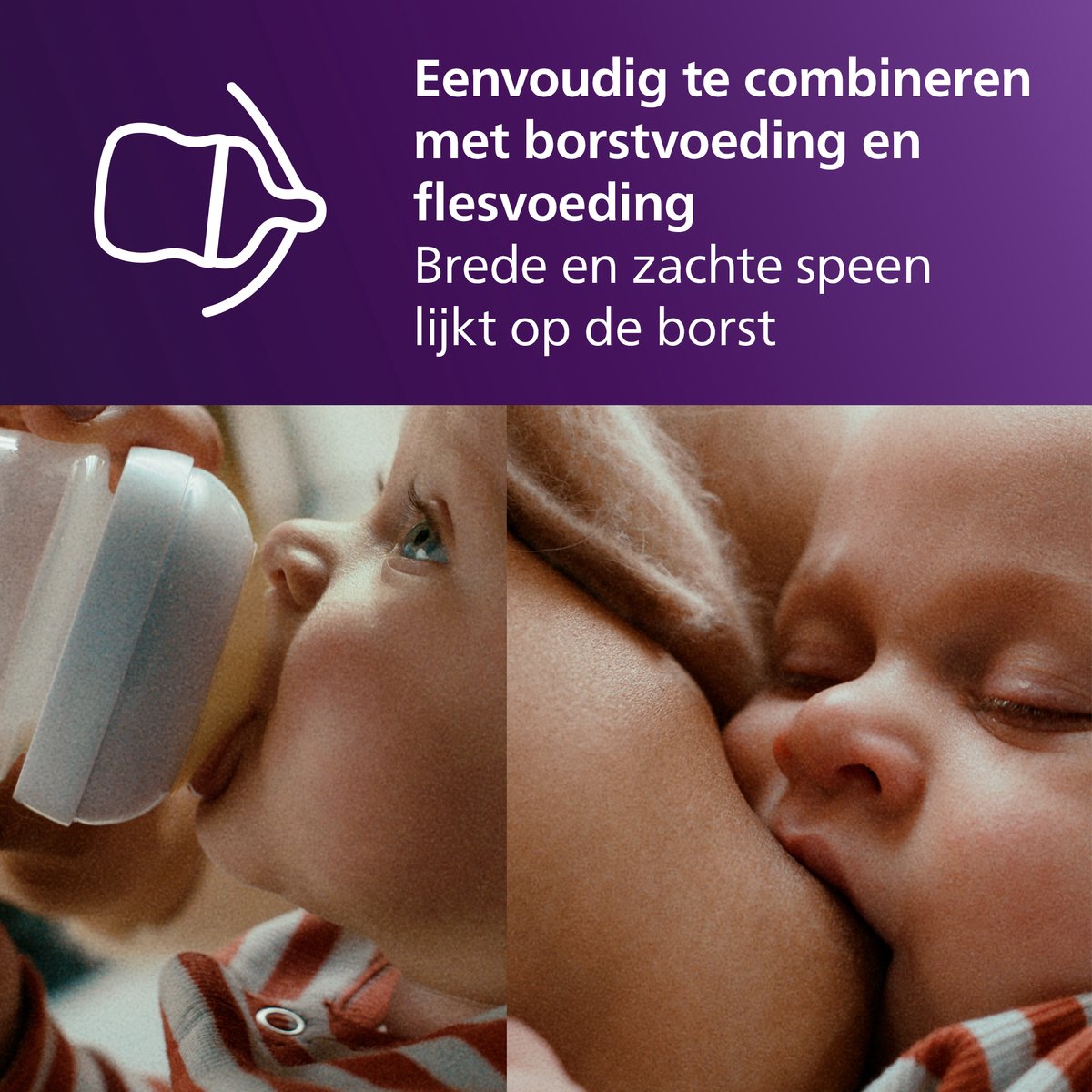 Philips Avent Natural Response Babyfles 330 ml Flow 4