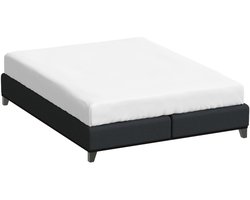 Bella Donna Tweepersoons Hoeslaken Jersey - wit-1000 140/200-160/220