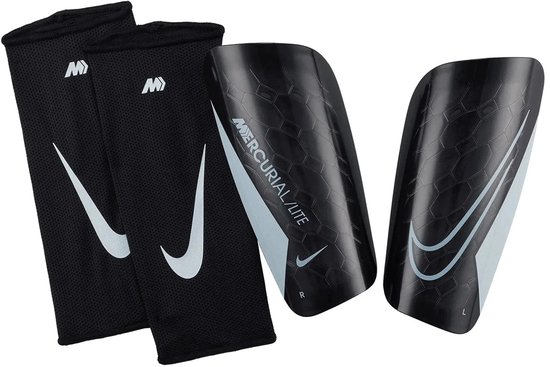Nike Mercurial Lite Scheenbeschermer - Zwart | Maat: S