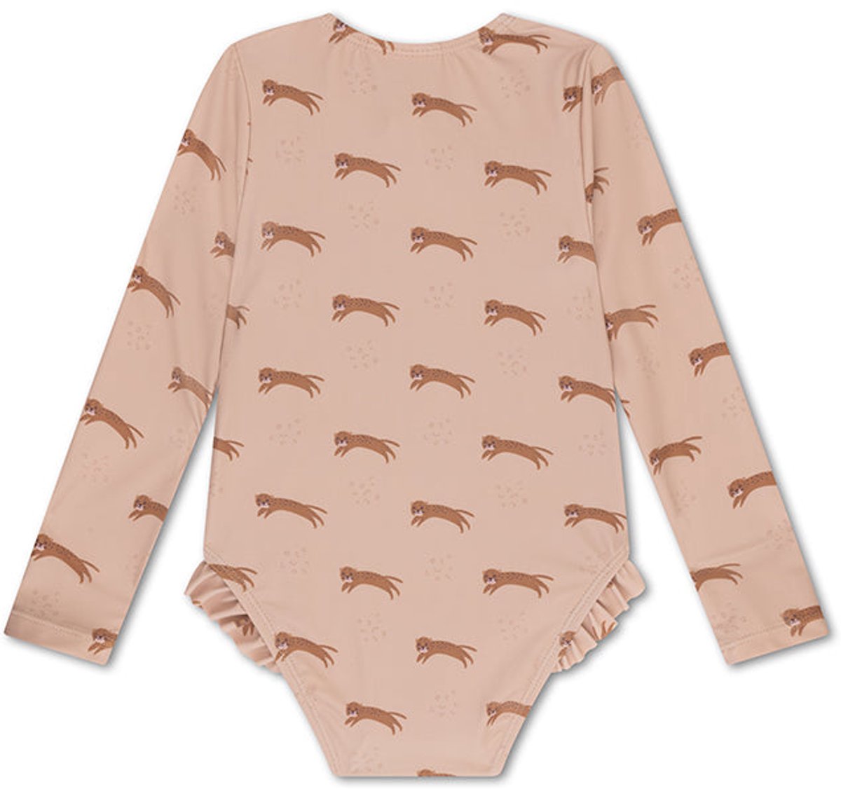 Swim Essentials UV Badpak Meisjes Met Lange Mouwen - Bruin - Roamer — afbeelding 2