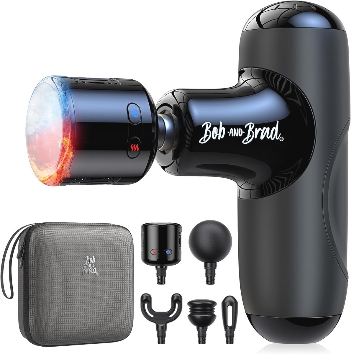 Mini Massagepistool met Warmte en Koude voor Diepe Weefselmassage – Draagbaar en Fluisterstil