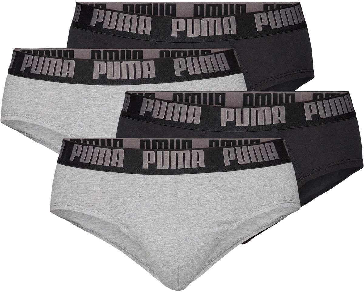 Puma Basic Brief Heren Herenondergoed Broekondergoed, set van 4
