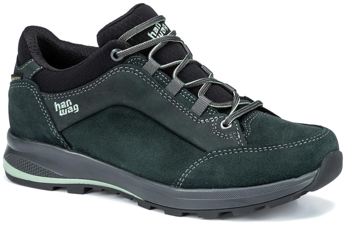 Hanwag Banks Low Lady GTX Wandelschoenen Dames Petrol 40.5 Mint
