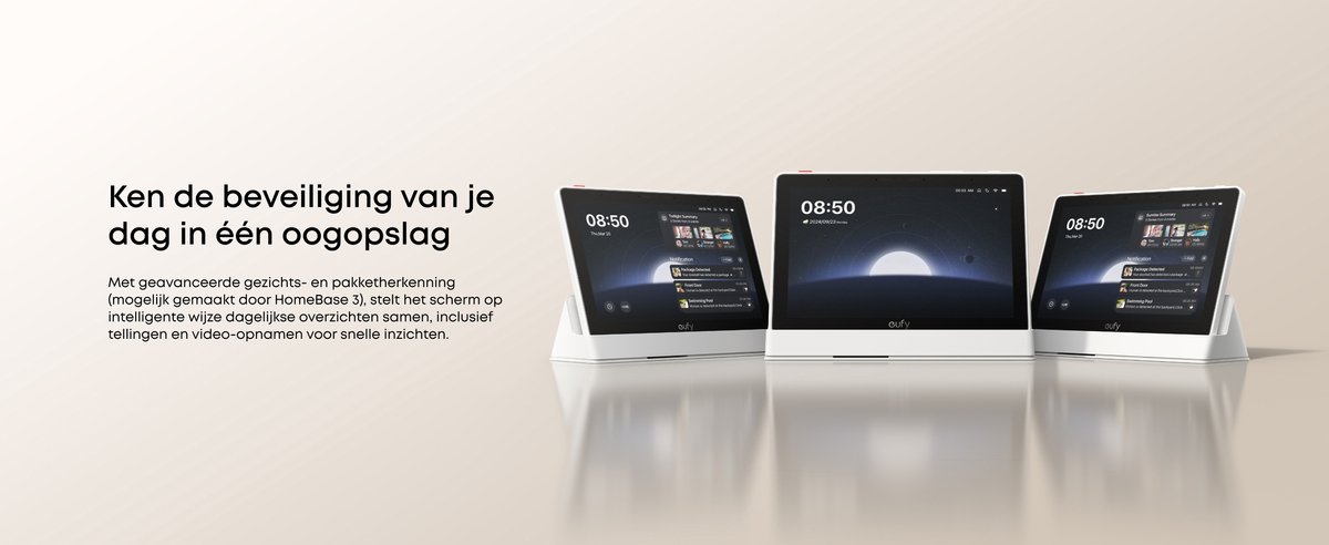eufy E10 Smart Display-Slimme Home Hub + eufy Security E340 Video Deurbel met chime - Bundelvoordeel – foto 3