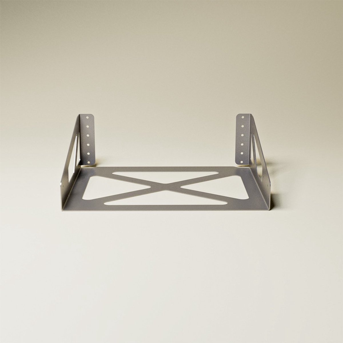 Stackwell Bracket - Gereedschapskist Houder voor Fein T-loc Systainer - Pull out Toolcase-Bracket - Opbergsysteem - Gereedschapskofferhouder voor muur & wandmontage - Thermisch verzinkt staal - Roestvrij en duurzaam- Schroeven inbegrepen