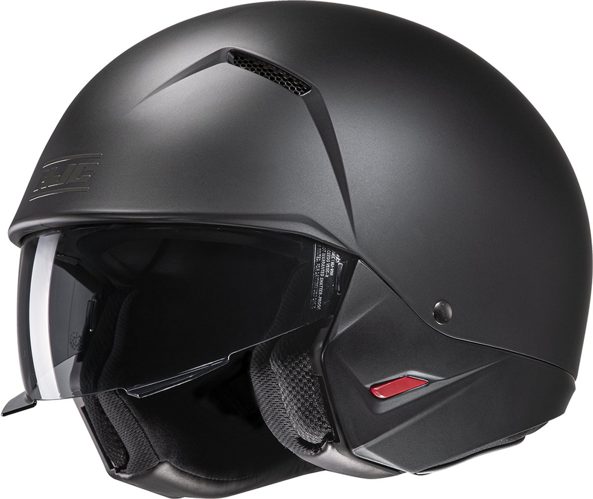 HJC i20 Semi Flat Zwart Jethelm - Maat XXL - Helm – foto 3