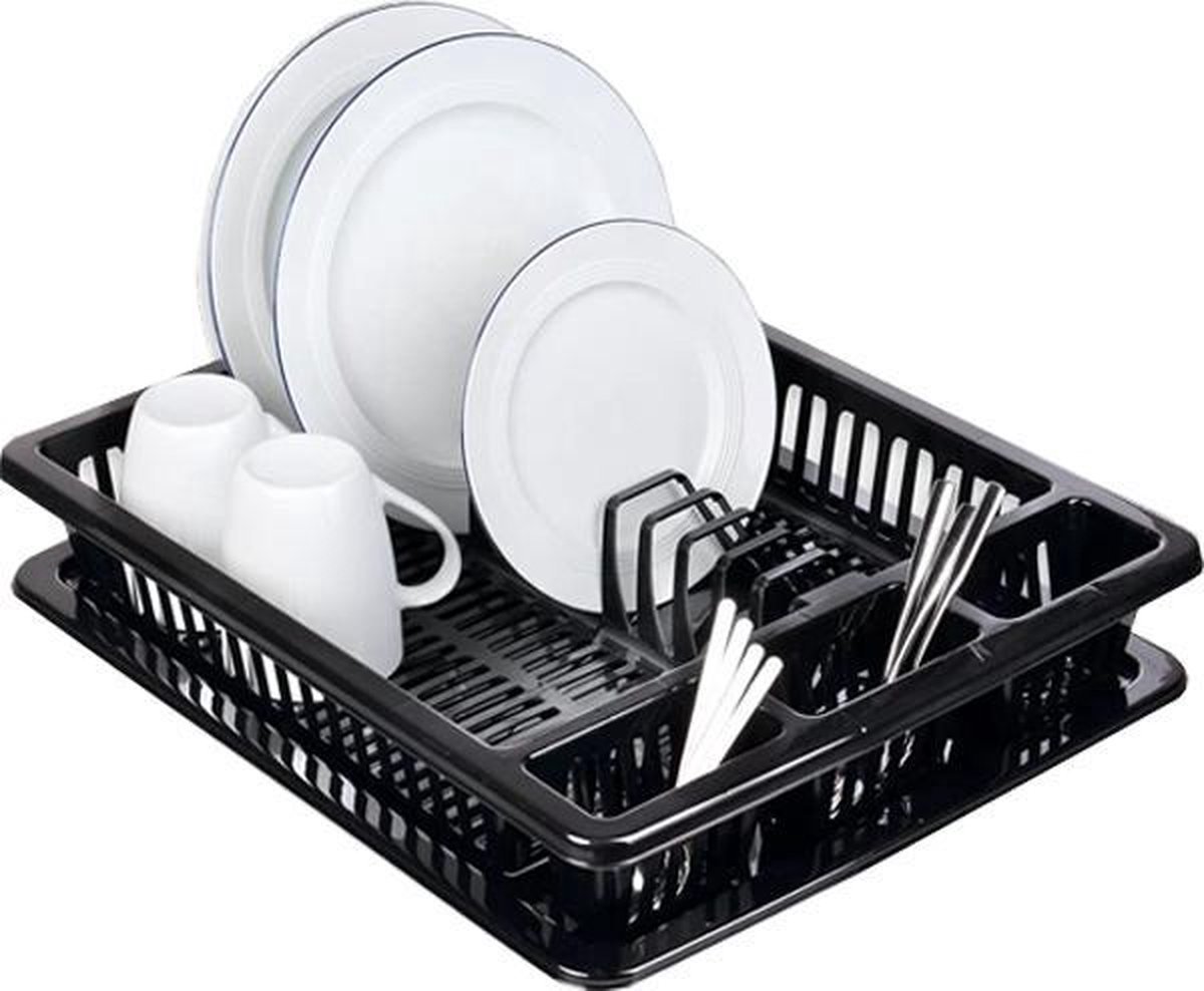 Michelino Afdruiprek 46 x 37 x 10 cm - Zwart