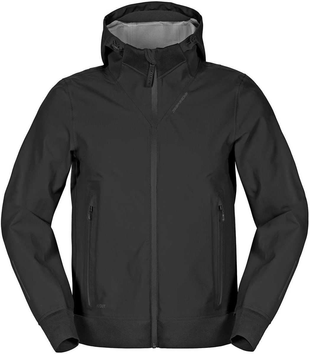 Spidi Hoodie Shell Jas Zwart - Jas