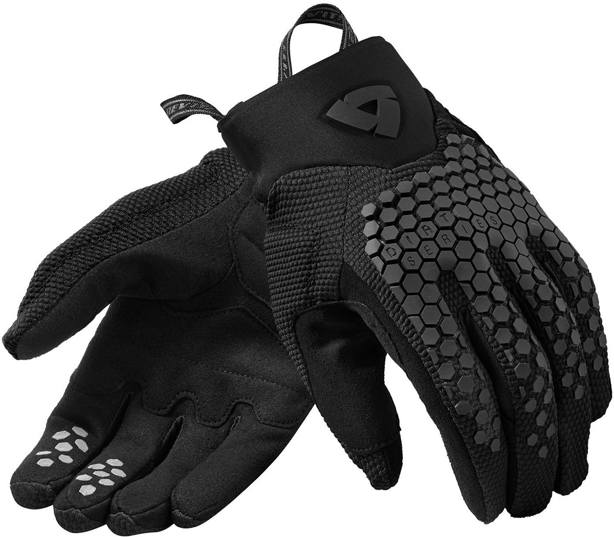 REV'IT! Massif Zwart - Maat XXXL - Handschoen