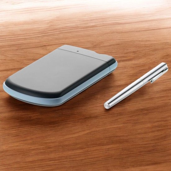 CRLYN® Harde Schijf Extern - Draagbare - 2TB Opslag - Zwart en Blauw van Merkloos — afbeelding 5