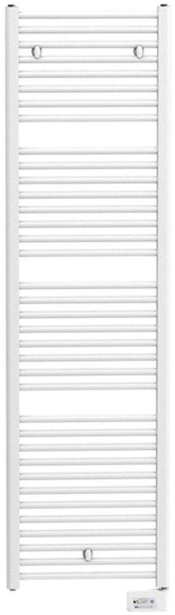 Henrad Oceanus E elektrische radiator 184.3x58.5cm 1000watt Staal Wit