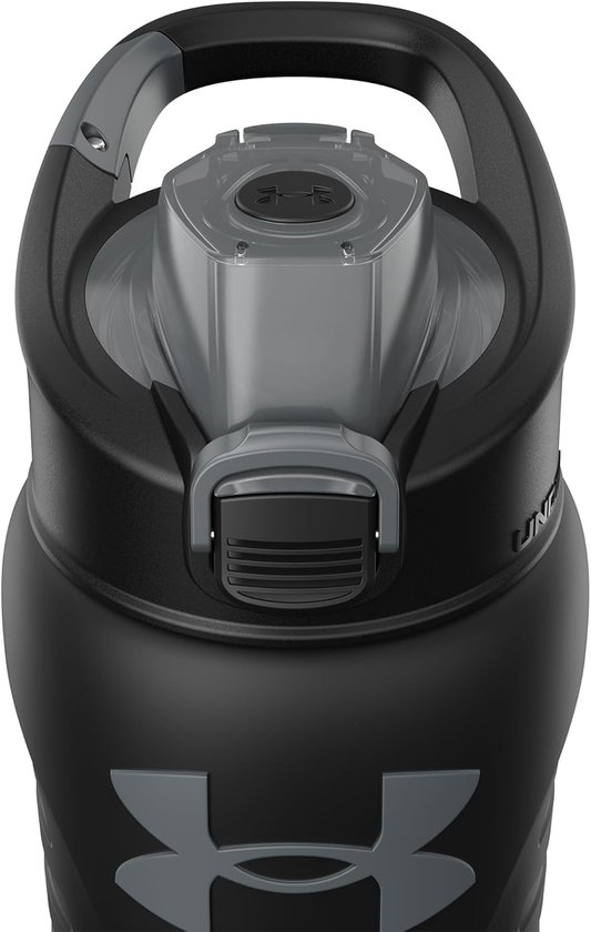 Under Armour Clarity Bidon 700ml Kleur : Zwart — afbeelding 3