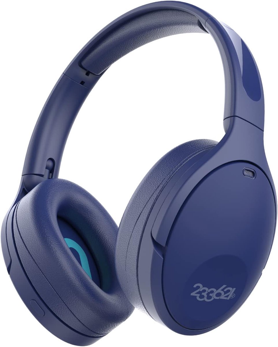 Actieve Noise Cancelling Koptelefoon - Draadloos Bluetooth met 100 Uur Speeltijd, HIFI Geluid, Lichtgewicht en Comfortabele Pasvorm
