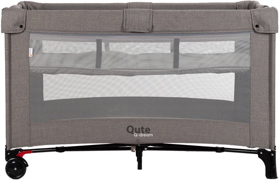Qute Campingbed Q-Dream Jeans Taupe