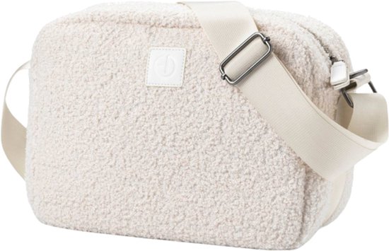 Elodie Crossbody Bag - Luiertas - White Bouclé van Elodie — afbeelding 3