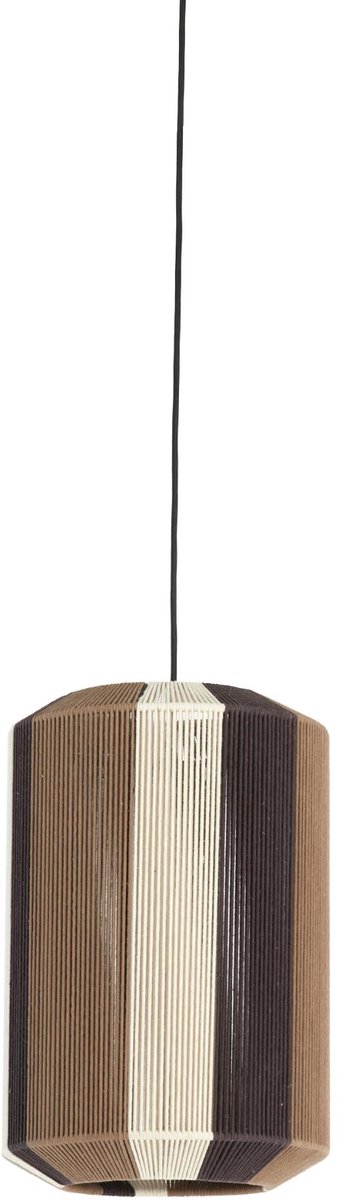 Light & Living Hanglamp Kozana - Donkerbruin - Ø30cm - Modern - Hanglampen Eetkamer, Slaapkamer, Woonkamer
