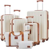 Kono Bagagesets Carry On Hand Cabine Bagage Medium Koffer Grote Inchecken Koffer met TSA-slot Harde Shell ABS Reiskoffer met Ryanair Onderstoel Cabine Tas 40x20x25, marineblauw, 19 Inch Luggage Sets Kono Bagagesets Carry On Hand Cabine Bagage Medium Koffer Grote Inchecken Koffer met TSA-slot Harde Shell ABS Reiskoffer met Ryanair Onderstoel Cabine Tas 40x20x25, marineblauw, 19 Inch Luggage Sets