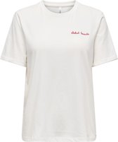 ONLY - ONLLEA S/S EMB. TOP CS JRS Dames Top