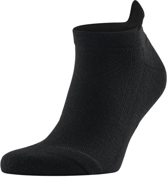 Zwarte Falke Cool Kick enkelsok met lus aan de hiel.