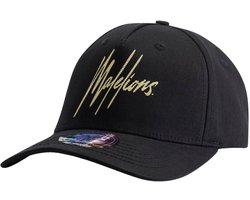 Malelions Striped Signature Logo Cap Heren