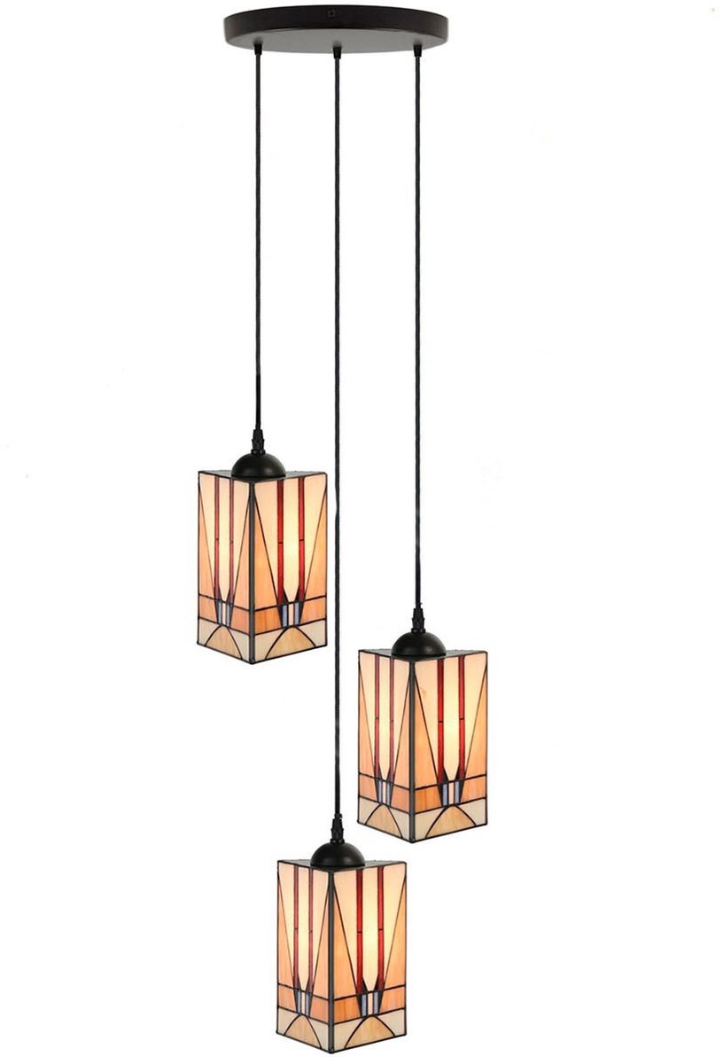 Tiffany Kroonluchter Tuschinski Triangle 3 - Art Deco Trade
