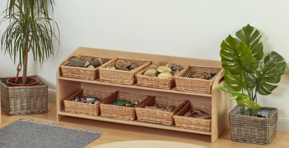 Cosy opbergkast Healdswood lage kast H45cm speelgoedkast.