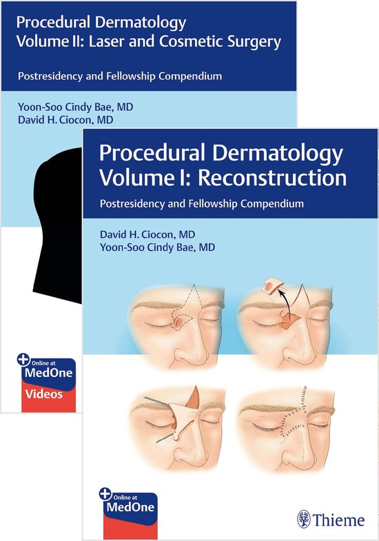Procedural Dermatology, Set Volume 1 and Volume 2 - cover