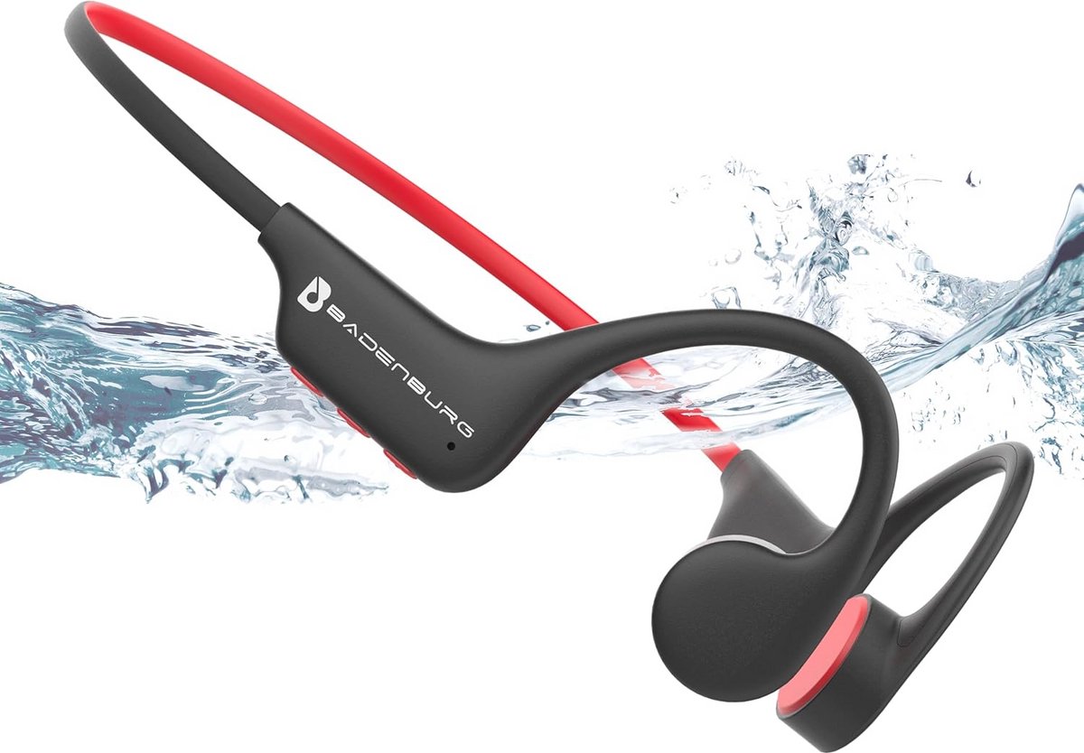Draadloze Bluetooth Hoofdtelefoon met Botgeleiding - IP68 Waterdicht, 32 GB geheugen, Ideaal voor Sport en Zwemmen