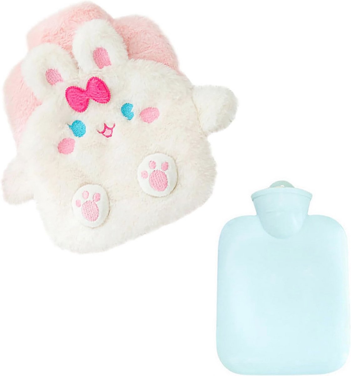 Schattige pluche warmwaterkruik voor kinderen - 500 ml
