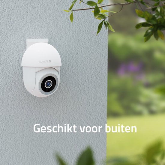 Hombli 4K Pan & Tilt - Beveiligingscamera - Bewakingscamera voor buiten - 4K - Gekleurd Nachtzicht - Volgfunctie - Wit van Hombli — afbeelding 4