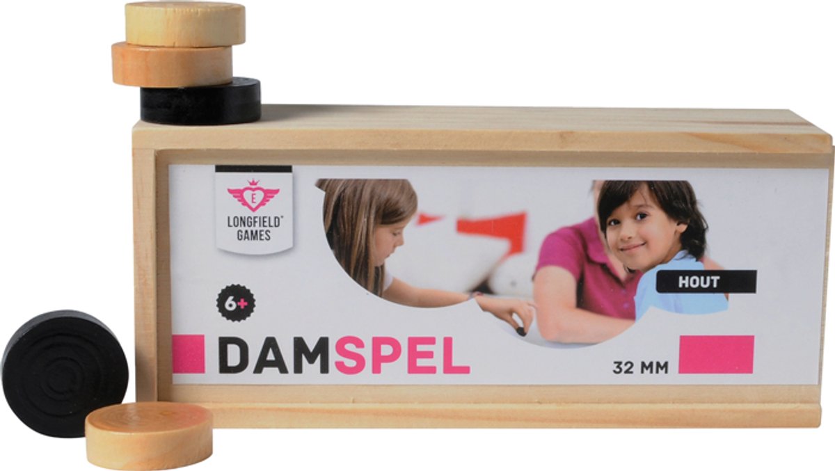 Longfield Damstenen 32mm in box Longfield Damstenen (32mm) in box