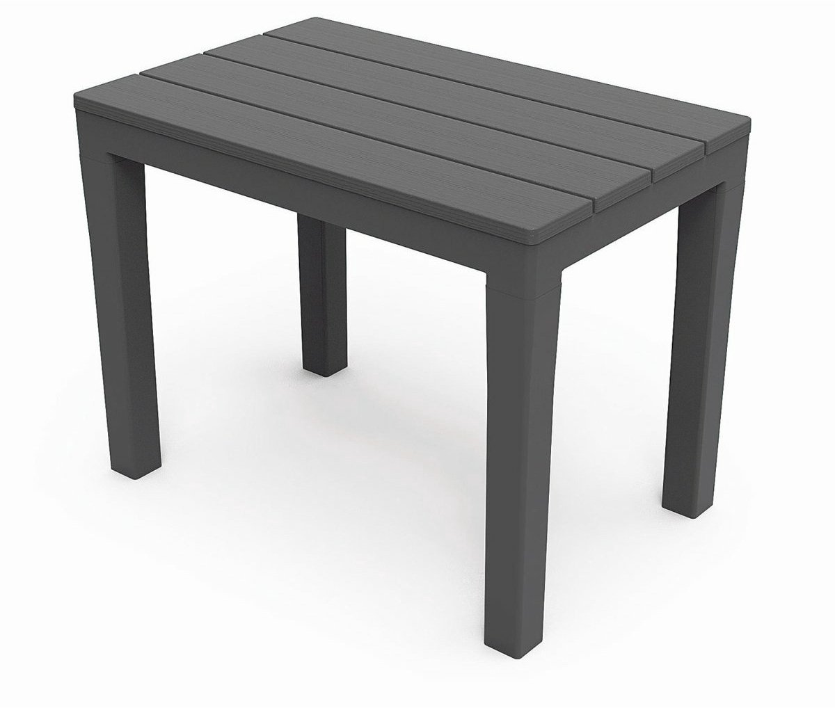 Bijzettafel Timor antraciet - 38,5 x 60 x 45 cm