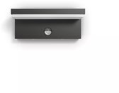 Bol.com Philips Bustan buitenwandlamp - met sensor - antraciet aanbieding