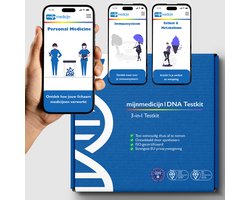 Mijn Medicijnen DNA Test + Eetlust & Metabolisme + Immuunsysteem Test. 3-in-1 Complete Set: Zelftest voor Geneesmiddelen, Gezondheid, Depressie, Eetlust, Gewicht, Immuunsysteem, Bloeddruk, Afvallen, Aankomen, Dik, Eten, Pijnstiller, Spierpijn.