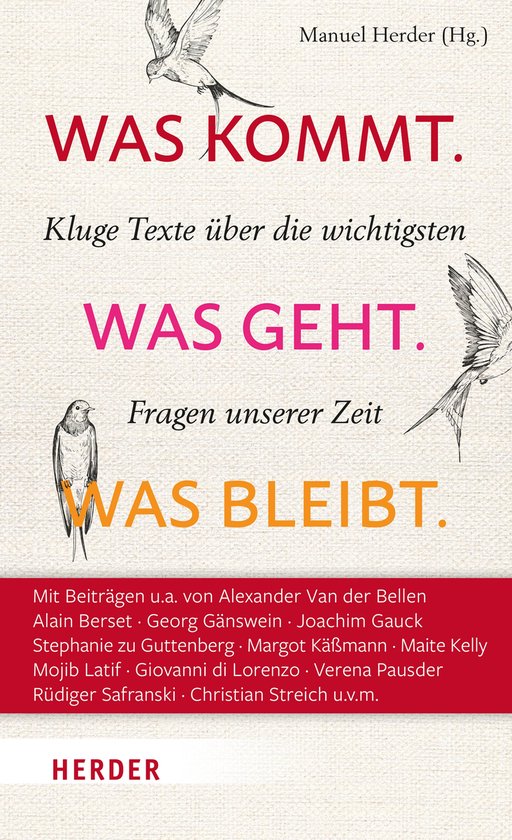 Was kommt. Was geht. Was bleibt. - cover