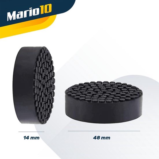 24 Stuks Onzichtbare Rubberen Potvoeten Voor Plantenpotten – Antislip, 48 Mm Doorsnee, Geschikt Voor Binnen En Buiten, Zwaar Draagvermogen