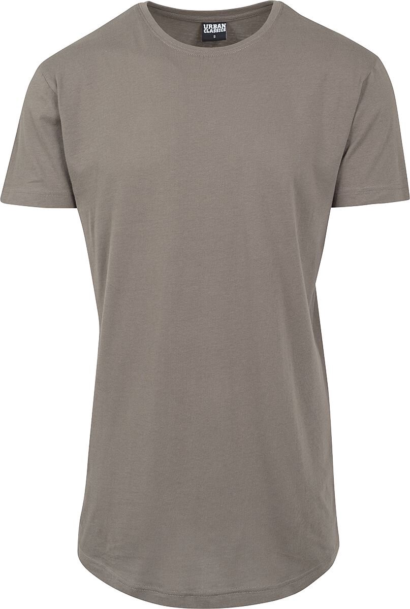 Urban Classics Shaped Long Tee Heren T-shirt – XXL Creme
