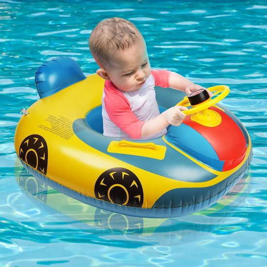 Mambobaby Autovormige Babyzwemvlotter Niet-opblaasbare Babyzwemvlotter Zacht Waterdicht kopen vanaf een prijs van 36