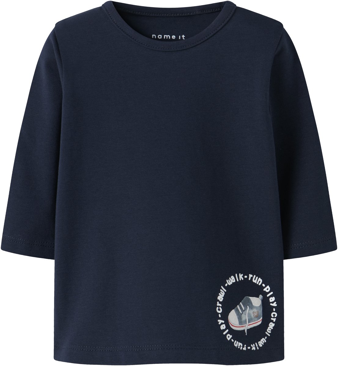 NAME IT - NBMDOWN LS TOP BOX - Baby - Lange mouwen shirts
