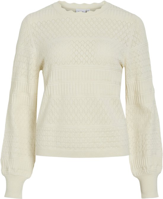 Vila Milos Pointelle Knitted Sweater Dames - Maat XS