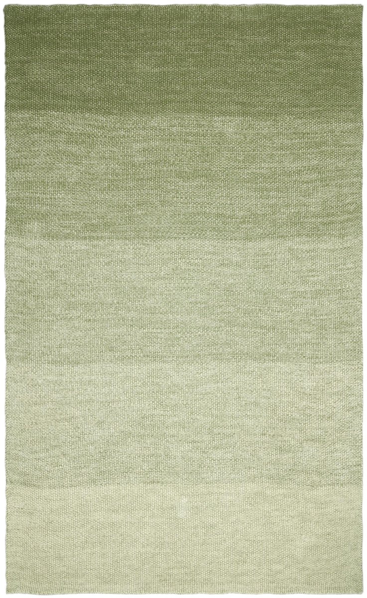 Marc O'Polo Nordic Knit Melange Plaid Mosgroen - 130x170 cm