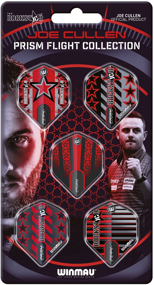 Winmau Joe Cullen Prism Flight Collection - Dart Flights