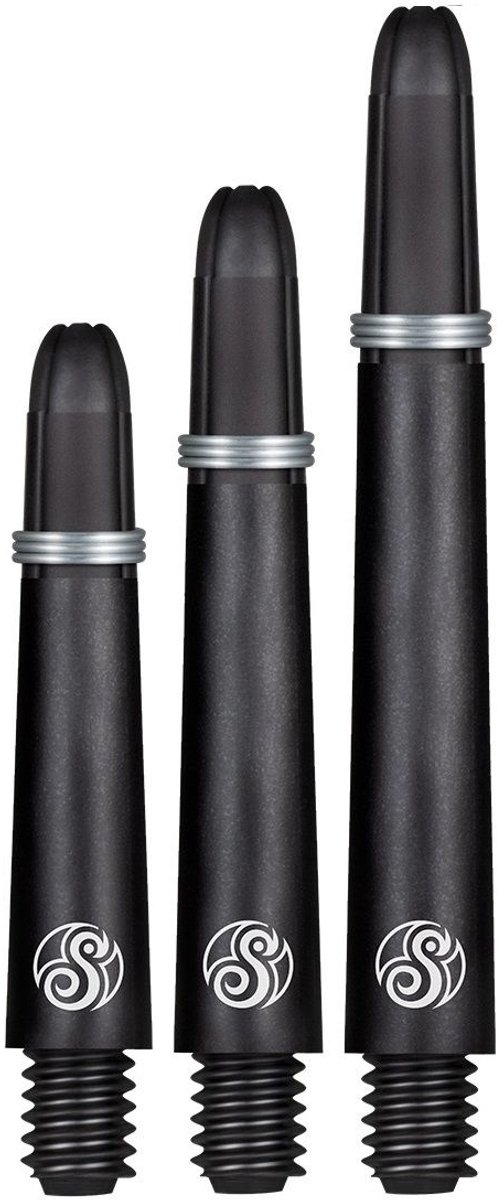 Shot Koi Carbon Black - Dart Shafts Short