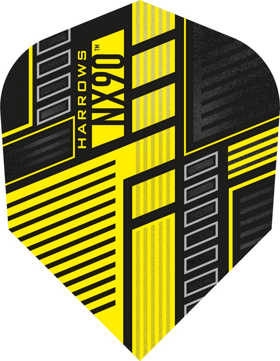 Harrows NX90 Yellow - Dart Flights