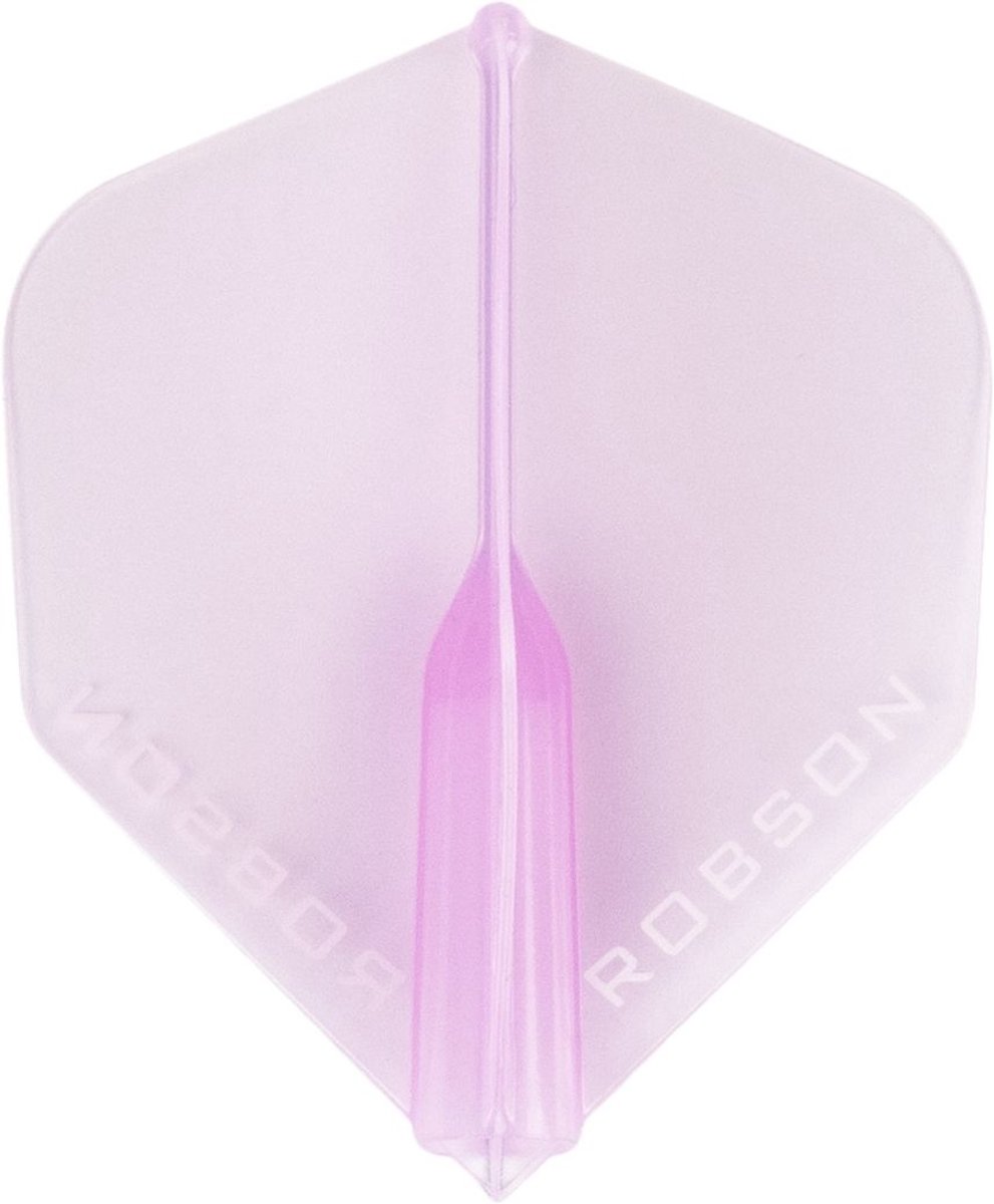 Robson Plus Crystal Clear Pink Std. - Dart Flights