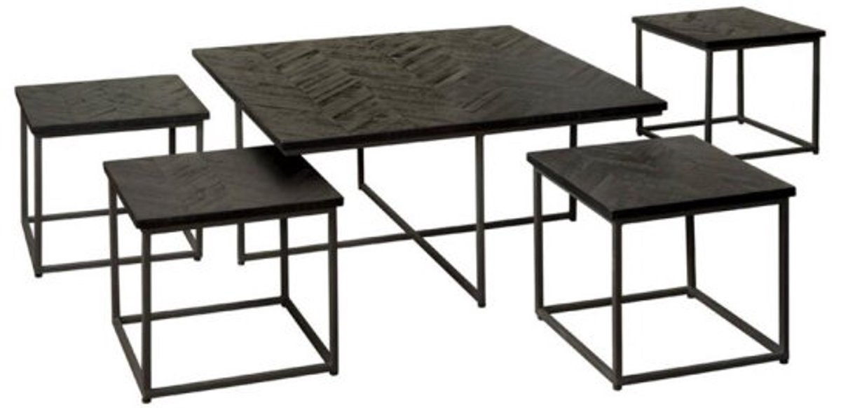 Tower Living - Via salontafel set vanaf 40 cm - zwart