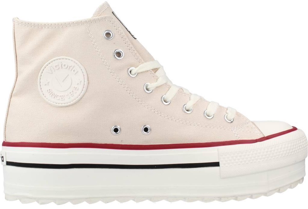 Hoge sneakers met veters