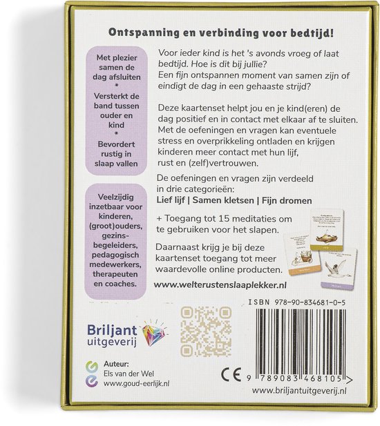 Welterusten, slaap lekker! Kaartenset - Ontspanning voor bedtijd